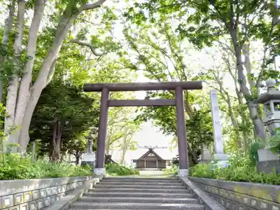 羽幌神社の鳥居