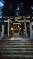 森水無八幡神社の鳥居