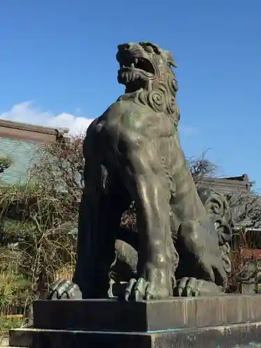 結城神社の狛犬