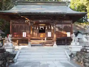 正一位岩走神社の本殿・本堂