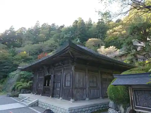 雲巌寺の本殿・本堂