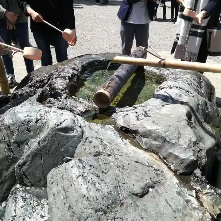 中尊寺の手水舎