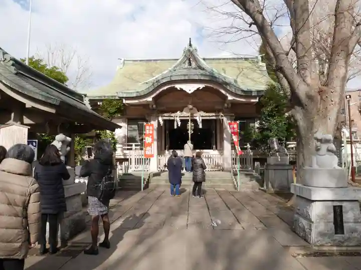 戸部杉山神社の本殿・本堂