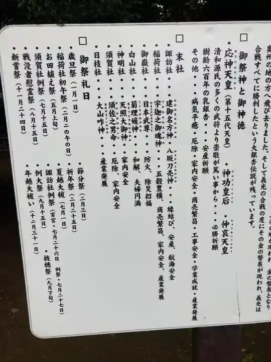 峯ヶ岡八幡神社(埼玉県)