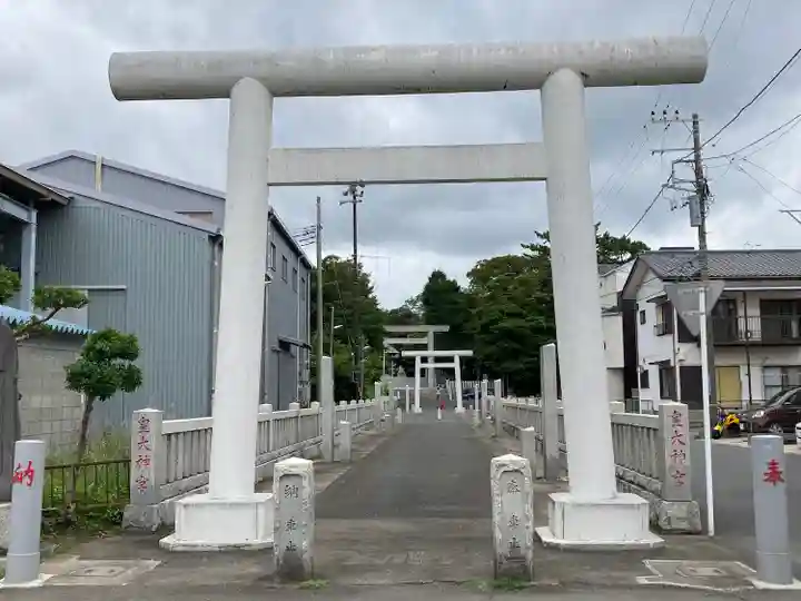 皇大神宮(烏森神社)の鳥居