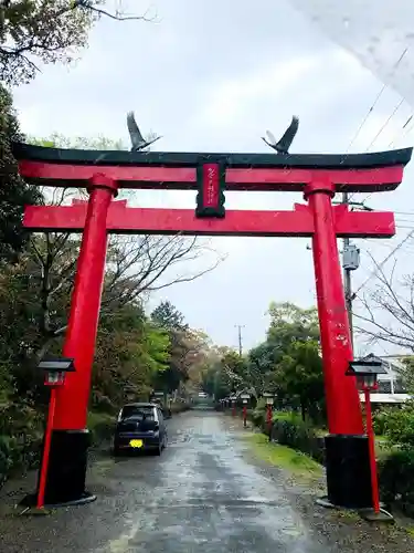 加紫久利神社の鳥居