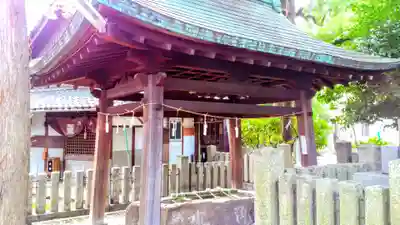 神明社（藤成神明社）の手水舎
