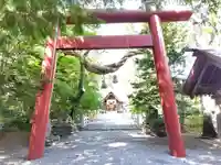 比布神社の鳥居