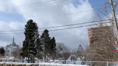 大谷地神社の周辺