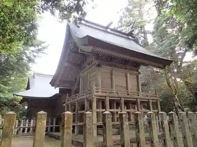 波波伎神社の本殿