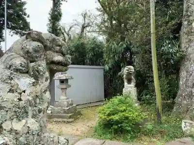 帝跡神社の狛犬