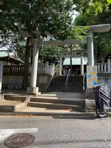 用賀神社の鳥居