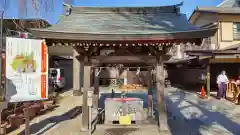 川越八幡宮の手水