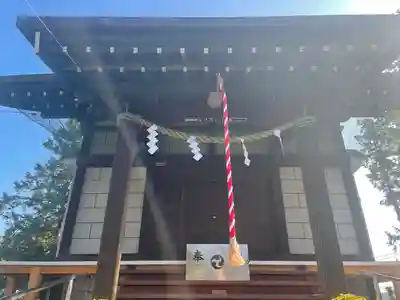 大沼神社の本殿・本堂