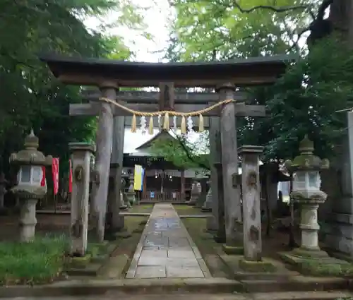 沓掛香取神社の鳥居