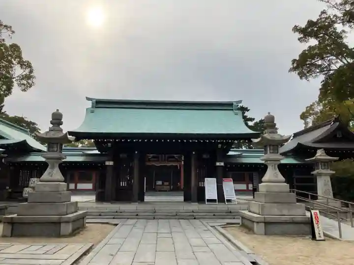 吹揚神社の山門・神門