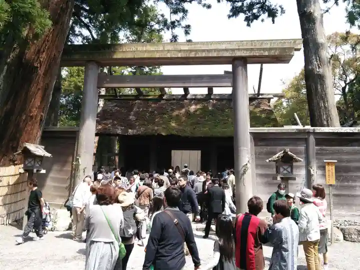 伊勢神宮外宮(豊受大神宮)の鳥居