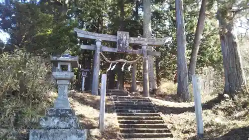 早池峯神社の鳥居