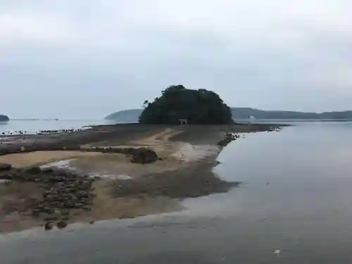 小島神社の景色