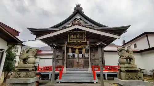 函館厳島神社の本殿