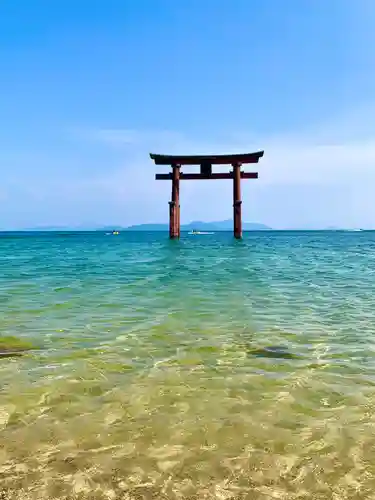 白鬚神社の鳥居