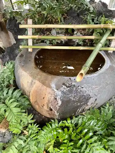 矢先稲荷神社の手水舎