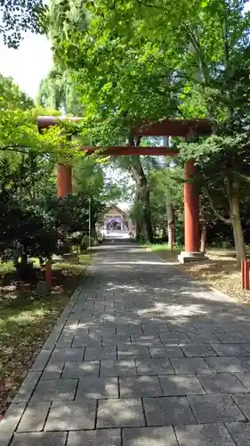 永山神社の鳥居