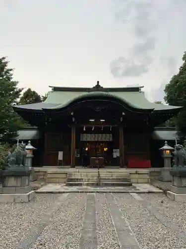 溝旗神社（肇國神社）の本殿・本堂