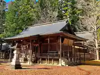 鮎貝八幡宮の本殿・本堂