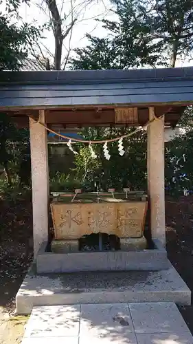 星宮神社の手水舎