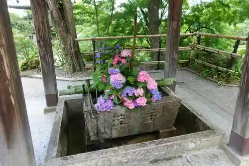善峯寺の手水舎