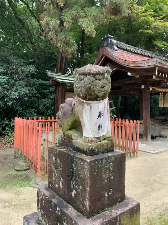 久度神社の狛犬