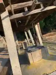 三神社の手水