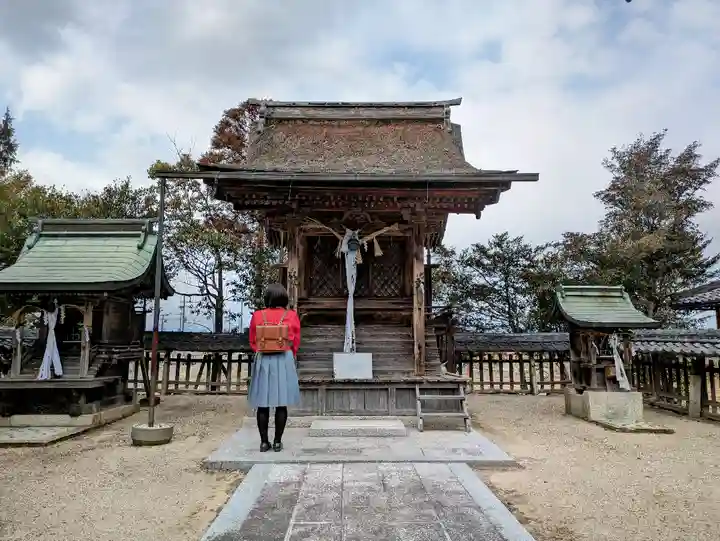 鵜川天満宮の本殿・本堂