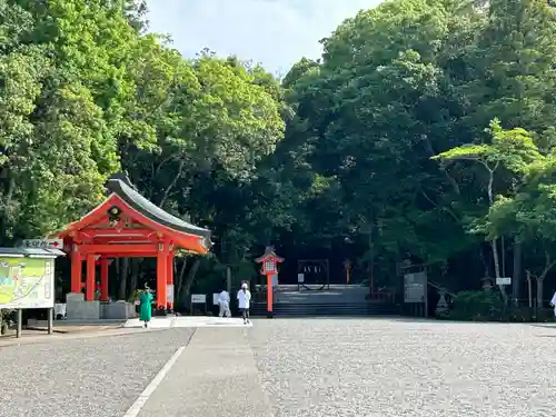 宇佐神宮の庭園