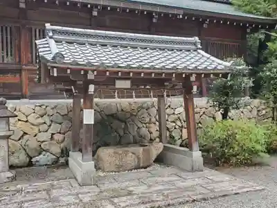 早尾神社の手水舎