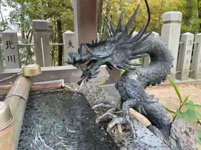 多聞六神社の手水舎