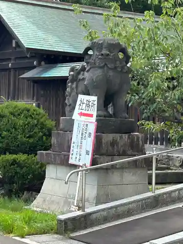 札幌護國神社の狛犬