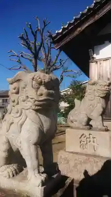 正明神社の狛犬