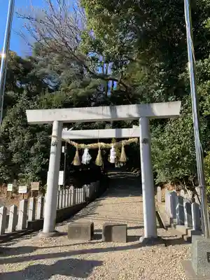 桶狭間神明社の鳥居