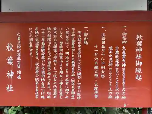 秋葉神社の歴史