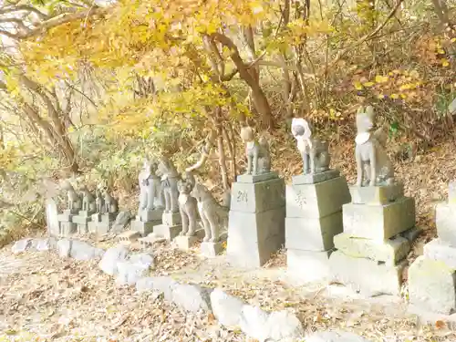 高山稲荷神社の狛犬