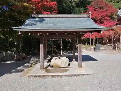 西明寺の手水舎