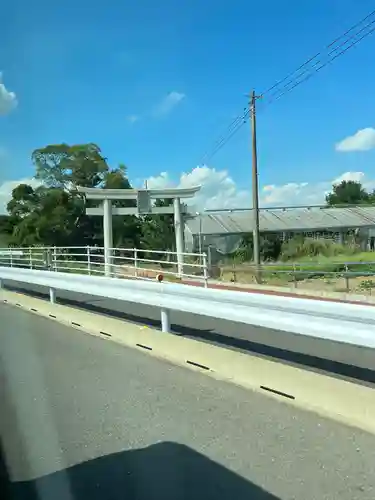 島穴神社の鳥居