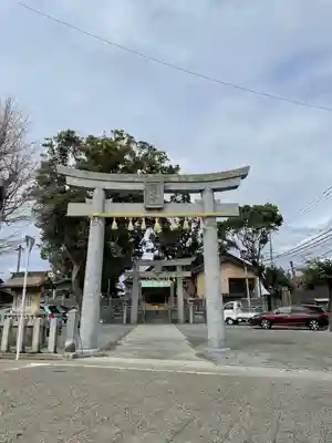 波折神社の鳥居