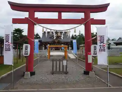 美瑛神社の鳥居