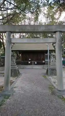 神明社(桜神明社)の鳥居
