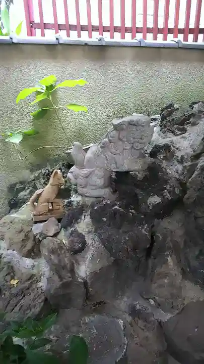 三崎稲荷神社の手水舎