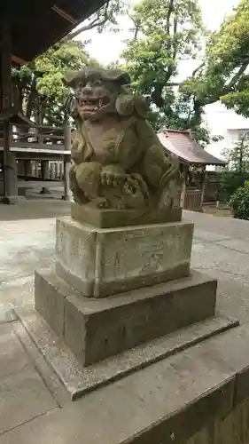 八幡橋八幡神社の狛犬