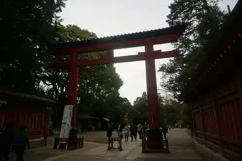 武蔵一宮氷川神社の鳥居